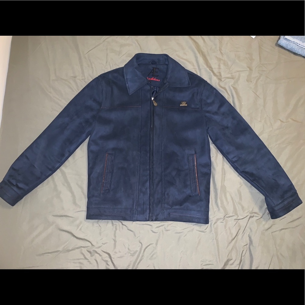 Emperio Armani Milano Suede Jacket Men